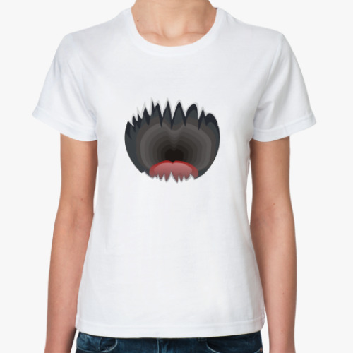 Классическая футболка  Jaws
