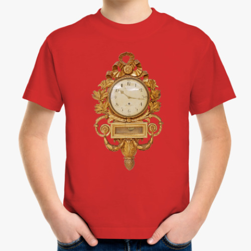 Детская футболка Золотые часы - Лавровый венок
