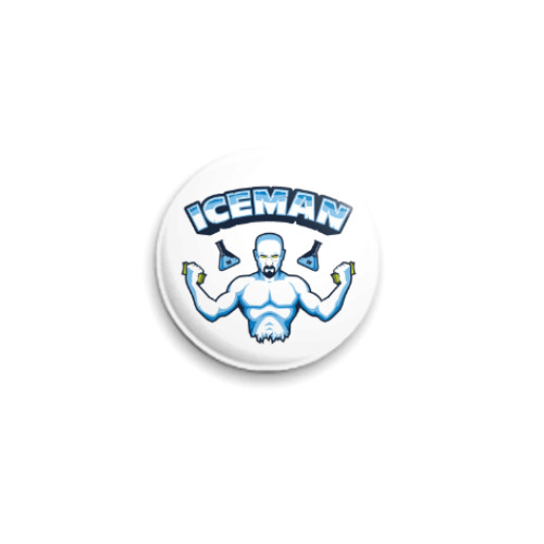 Значок 25мм Iceman