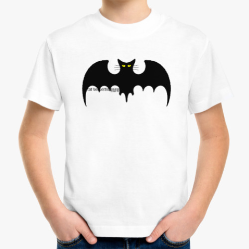 Детская футболка Летучая кошь