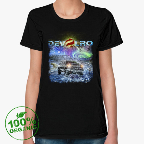 Женская футболка из органик-хлопка DEVOLRO