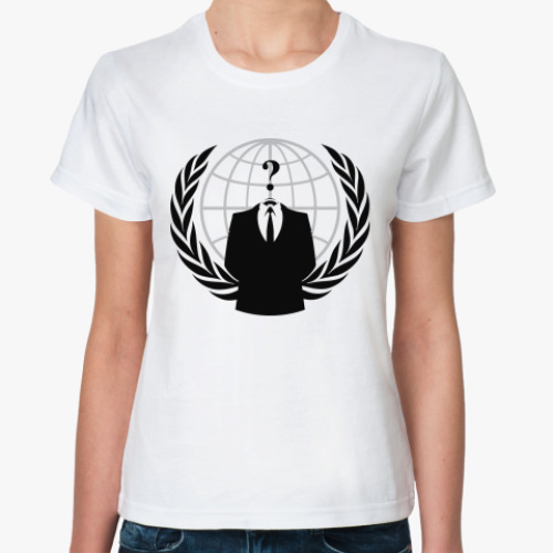 Классическая футболка Anonymous