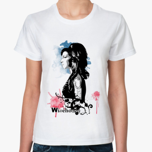 Классическая футболка Эми Уайнхаус - Amy Winehouse