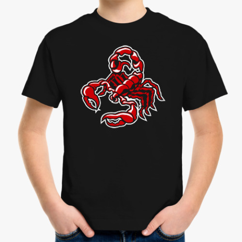 Детская футболка Скорпион