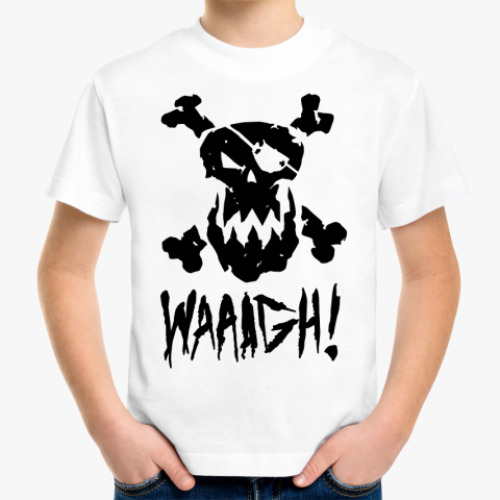Детская футболка 'WAAAGH!'