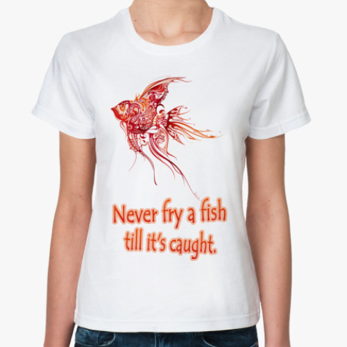 Классическая футболка Рыба