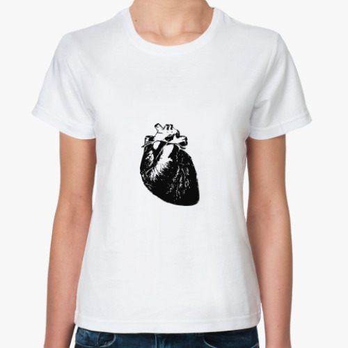 Классическая футболка  'Anatomy: Heart'