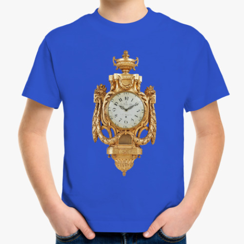 Детская футболка Золотые часы - Изобилие