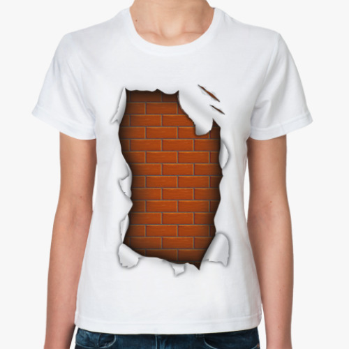 Классическая футболка 'Стена'