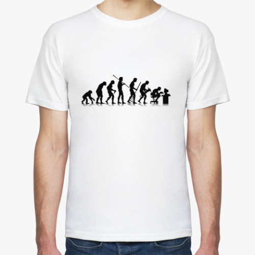 Футболка Human evolution