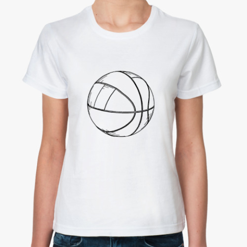 Классическая футболка Баскетбол