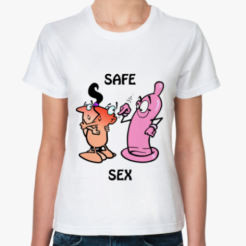 Классическая футболка SAFE SEX