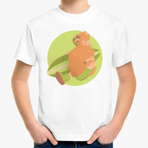 Детская футболка Animal Fashion: U is for 'Uggs' on merinos sheep