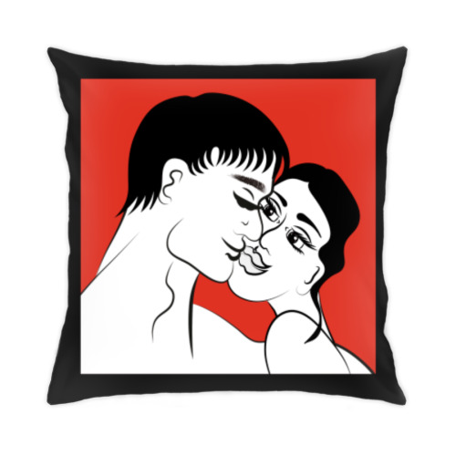 Подушка Комсомольский поцелуй