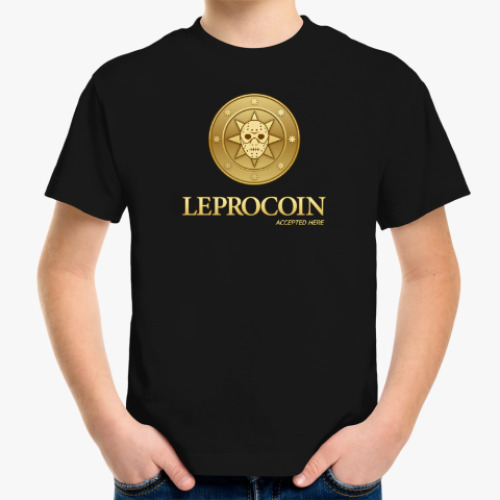 Детская футболка Leprocoin