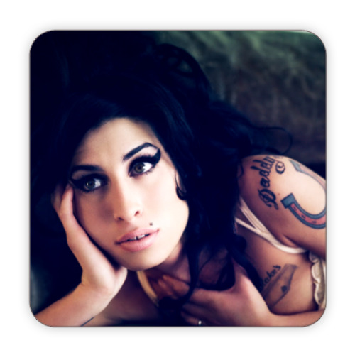 Костер (подставка под кружку) Amy Winehouse
