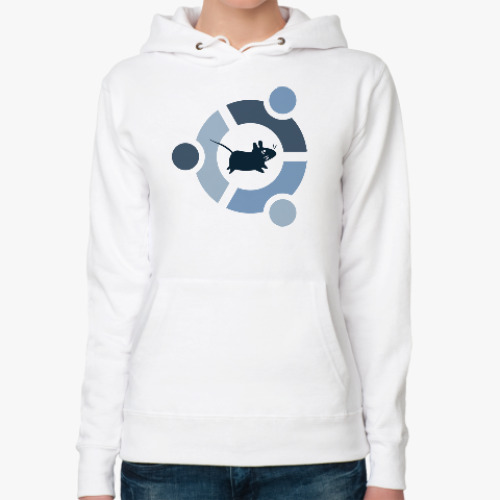Женская толстовка худи Xubuntu