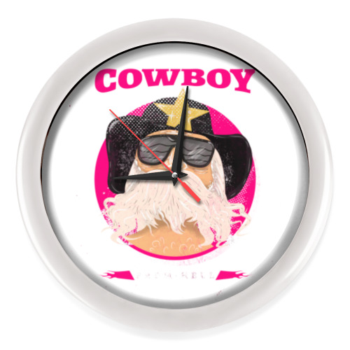Настенные часы Uhr cowboy