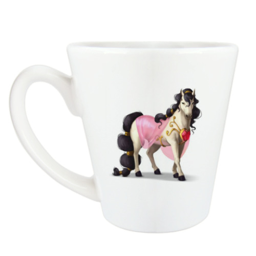 Чашка Латте Королевская лошадь