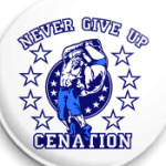 WWE John cena Never give up