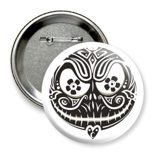 Значок 75мм Mexico Skellington