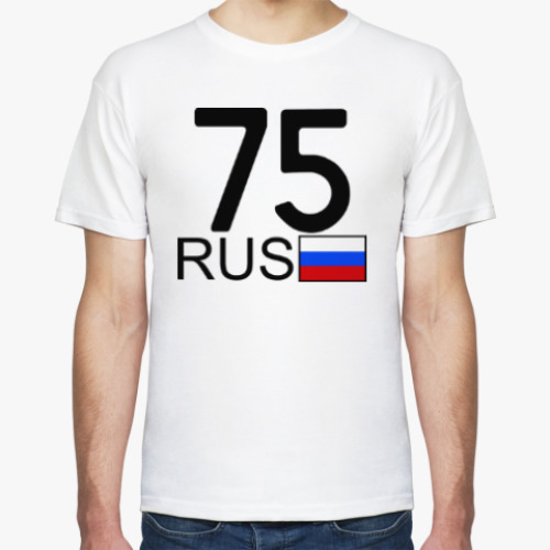 Футболка 75 RUS (A777AA)