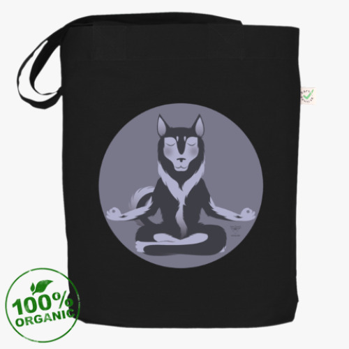 Сумка шоппер Animal Zen: H is for Husky