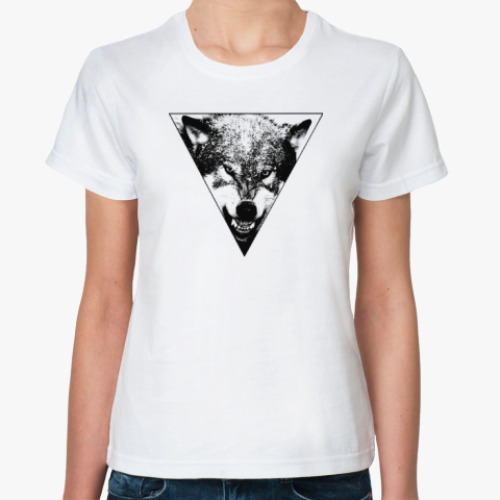 Классическая футболка Wolf (triangle)
