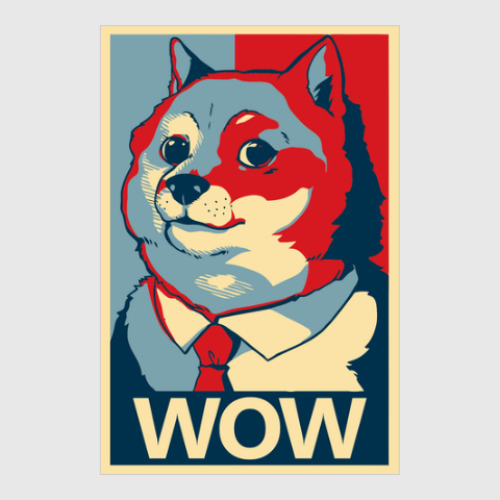 Постер WOW - Doge