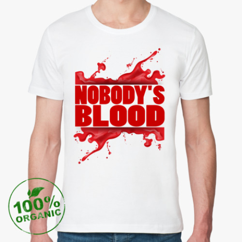 Футболка из органик-хлопка Nobody's Blood