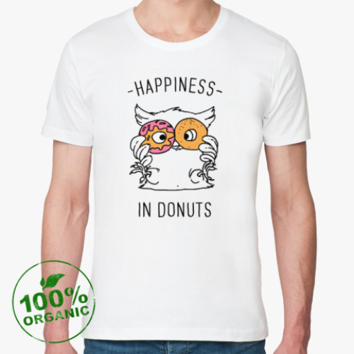 Футболка из органик-хлопка Donuts-2