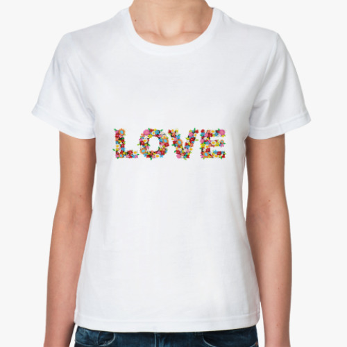 Классическая футболка Love