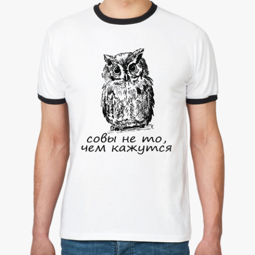 Футболка Ringer-T Сова