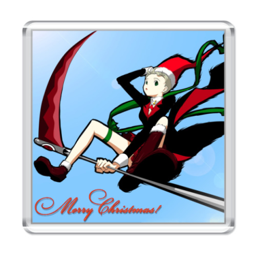 Магнит  Merry Christmas