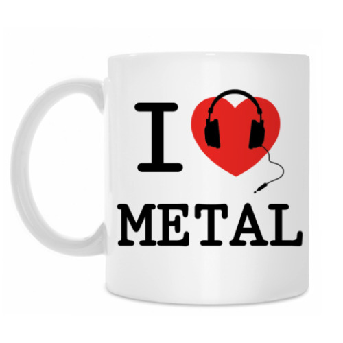Кружка I Love Metal