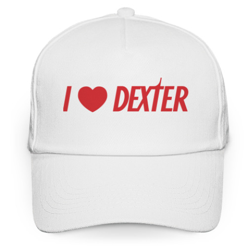 Кепка бейсболка I love Dexter