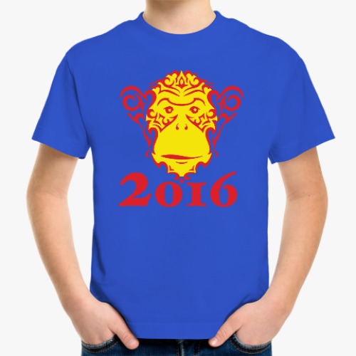 Детская футболка Год обезьяны 2016