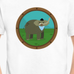 Слон Тромбон в иллюминаторе