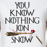 You Know Nothing Jon Snow. Игра Престолов