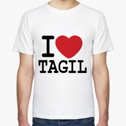Футболка I Love Tagil