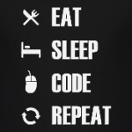 Eat, Sleep, Code, Repeat
