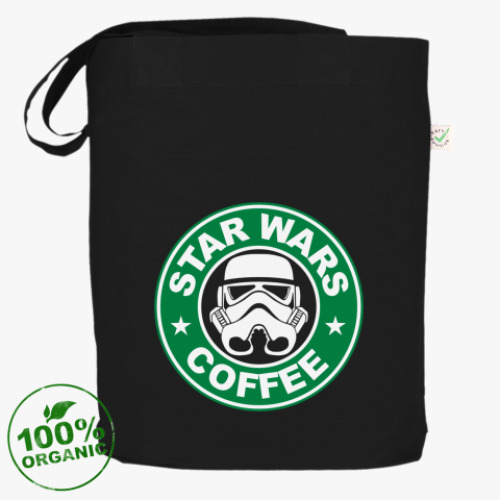 Сумка шоппер starwarscoffee