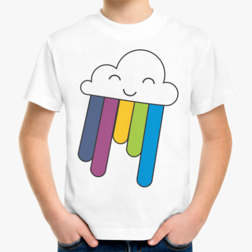 Детская футболка Облачко