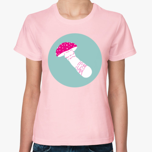 Женская футболка Mushroom / Грибочек