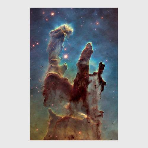 Постер Туманность 'Столпы творения'