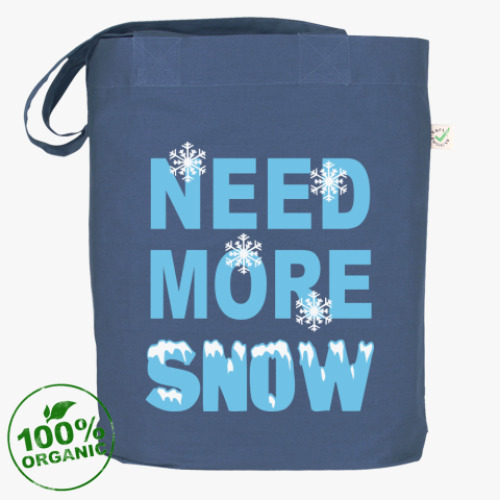 Сумка шоппер need more snow