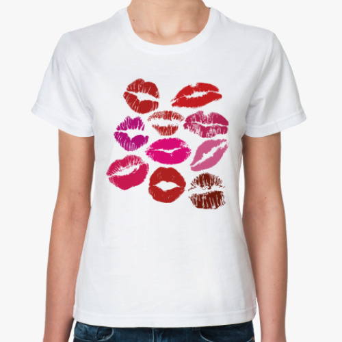 Классическая футболка Поцелуи