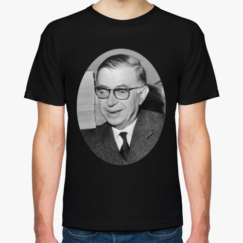 Футболка Жан-Поль Сартр / Jean-Paul Sartre (1965)