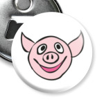 Счастливый свин