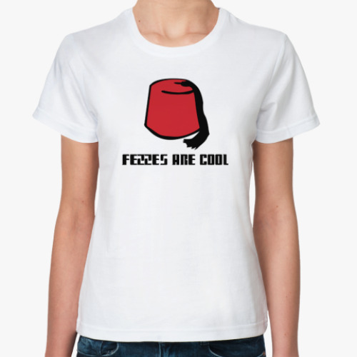 Классическая футболка Fezzes are cool